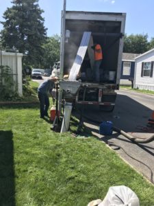 trenchless sewer lining, countryside, il, chicago suburbs, mobile home park, american trenchless technologies