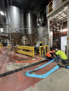 cipp trenchless pipeling company, Goose Island Brewery. Chicago, American Trenchless Technologies Ltd
